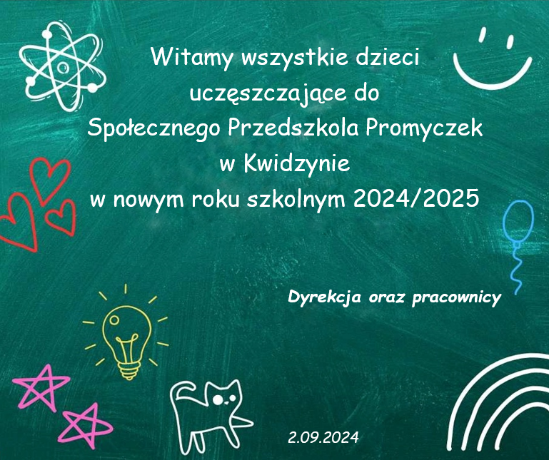 2024 2025 powitanie w przedszkolu